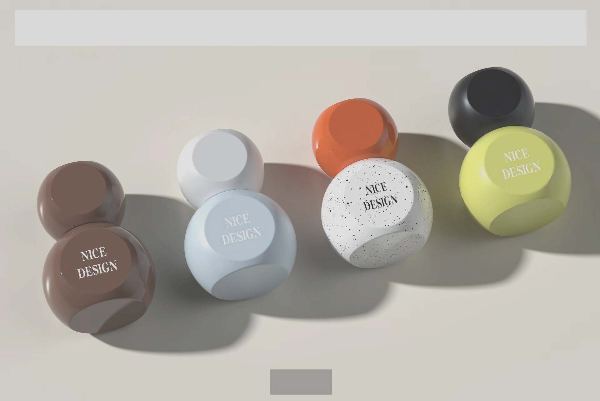 Multi-Color Facial Cream Collection